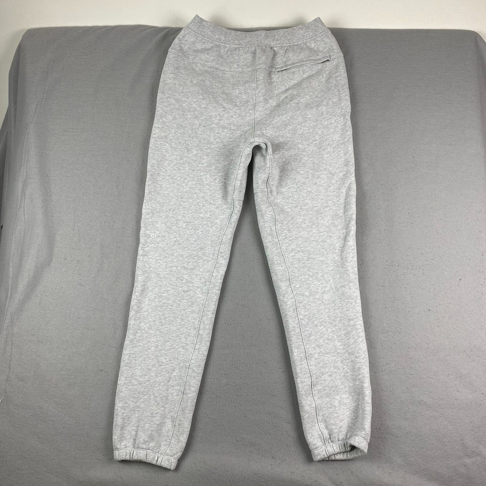 Lululemon Jogger Mens M Gray Steady State Training Sweatpants Shorter Gym - Picture 7 of 15